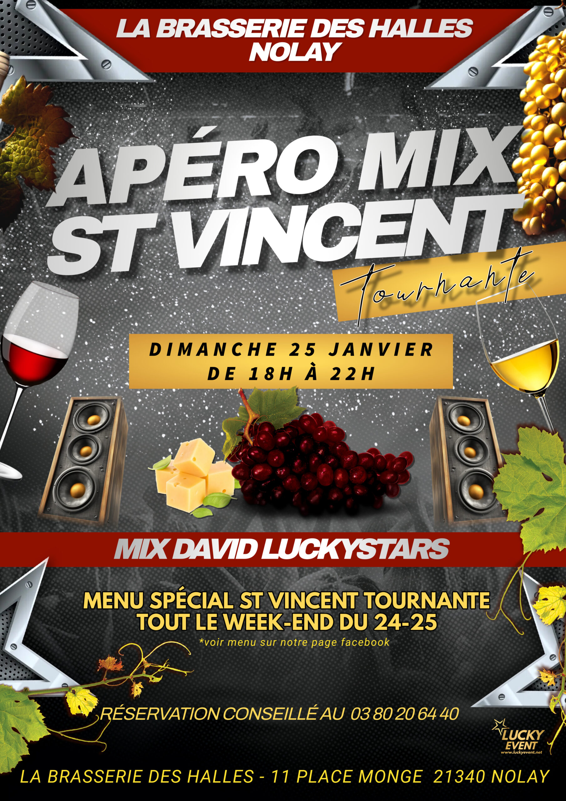 APÉRO MIX – SPÉCIAL SAINT-VINCENT TOURNANTE