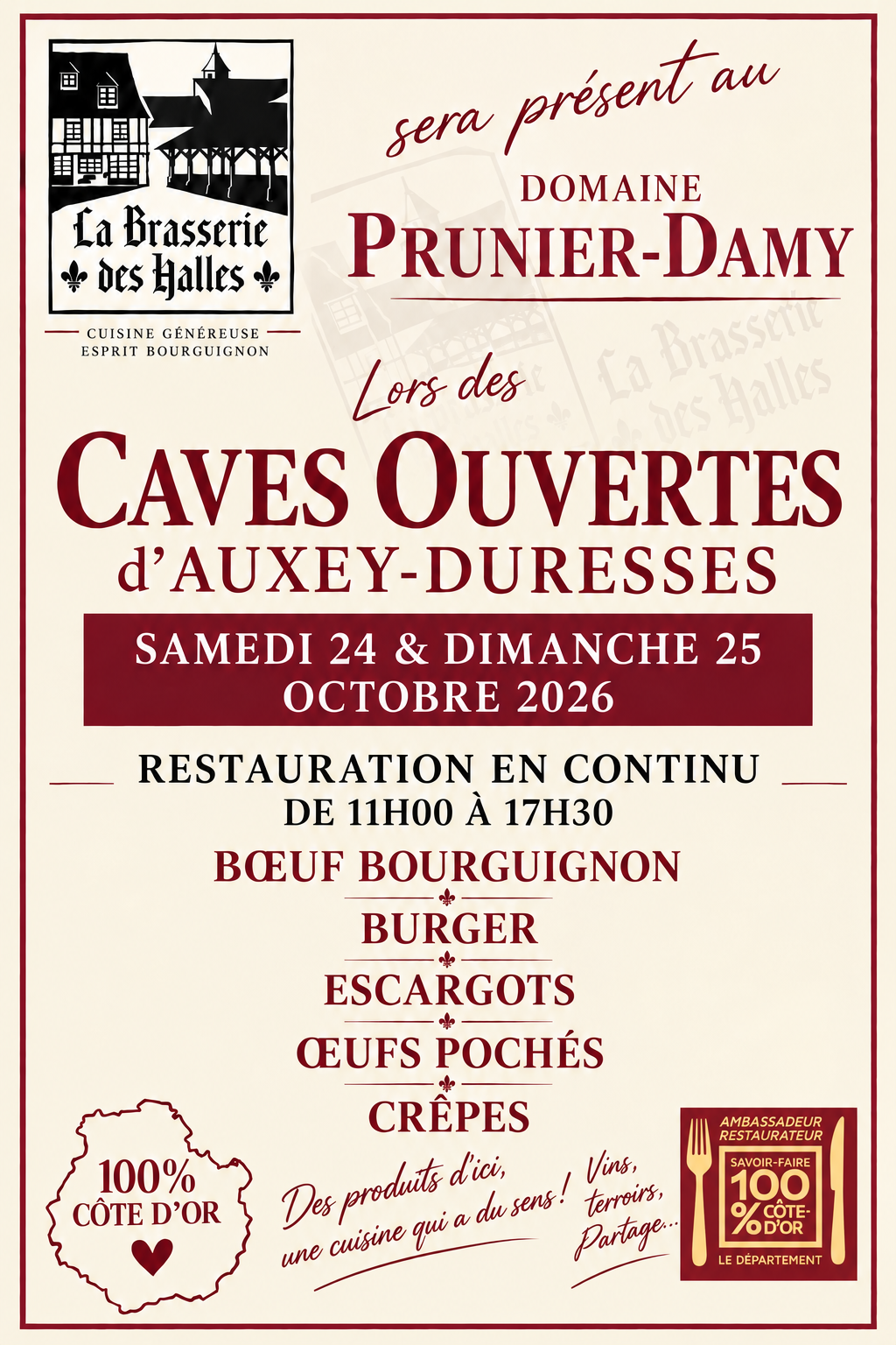 Caves Ouvertes Auxey-Duresses